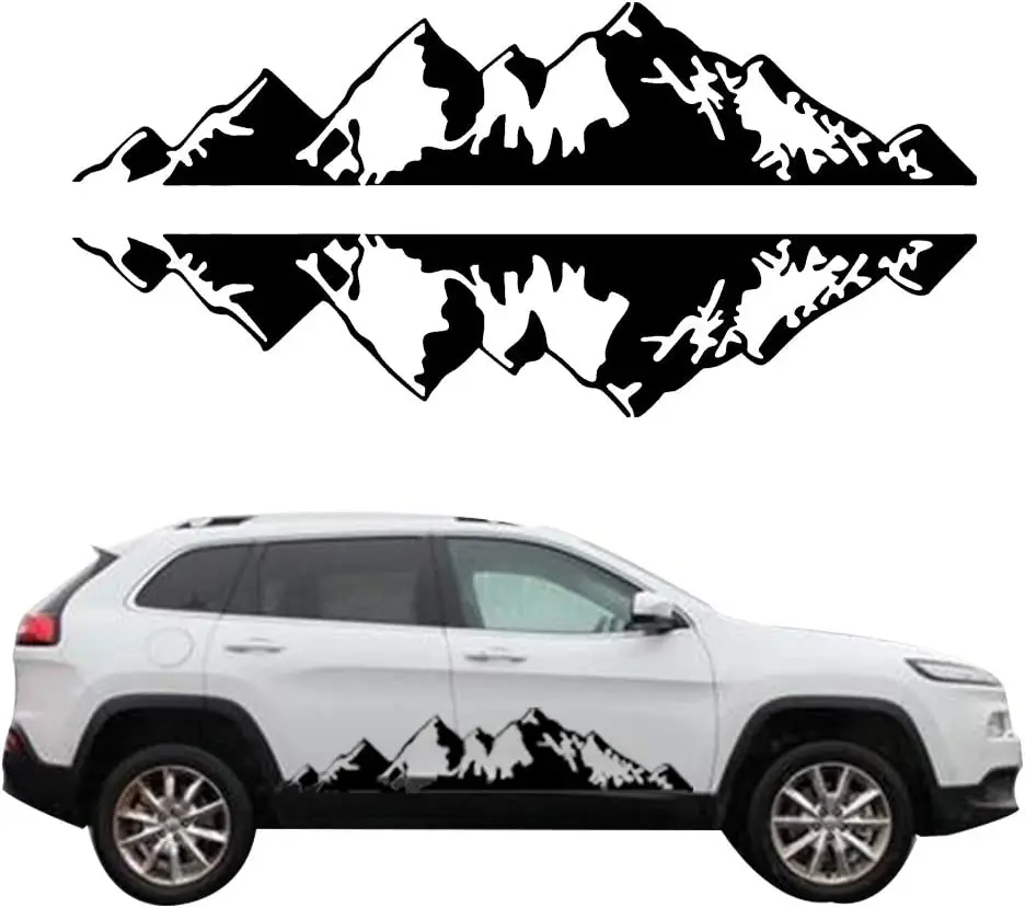 giftcity Mountain Decal 1 Set Car Graphics Side Vinyl Sticker Decals for Cars/Ford/SUV/Car Wrangler, Universal Full Body Car De
giftcity Mountain Decal 1 Set Car Graphics Side Vinyl Sticker Decals for Cars/Ford/SUV/Car Wrangler, Universal Full Body Car De