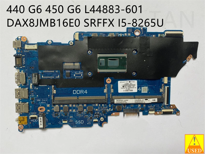 Б/у материнская плата для ноутбука 440 G6 450 G6 DAX8JMB16E0 L44883-601 SRFFX, полностью протестирована, работает идеально
Б/у материнская плата для ноутбука 440 G6 450 G6 DAX8JMB16E0 L44883-601 SRFFX, полностью протестирована, работает идеально