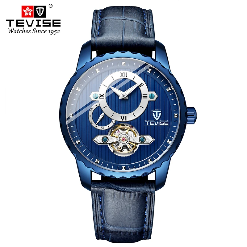 TEVISE Automatic Mechanical Leather For Men Waterproof Luminous Business&Fashion Stainless Steel Wristwatch
TEVISE Automatic Mechanical Leather For Men Waterproof Luminous Business&Fashion Stainless Steel Wristwatch