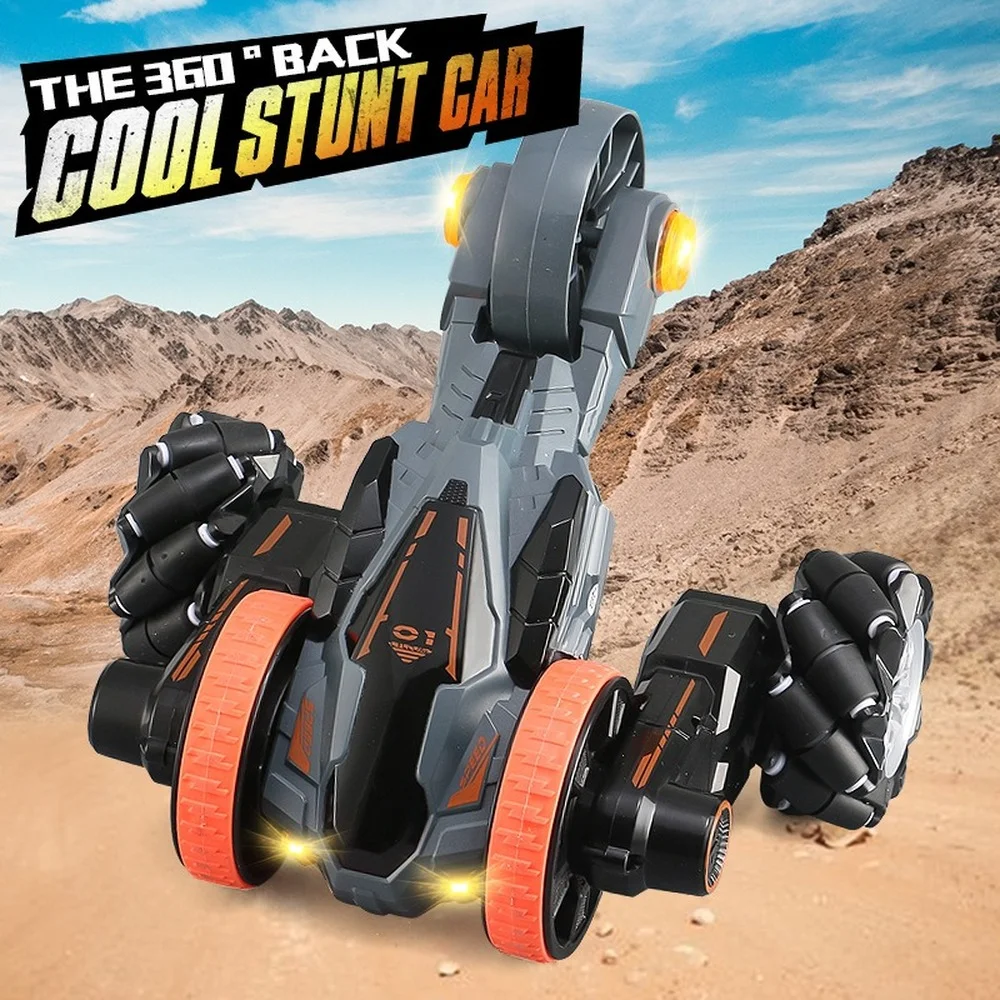 RC Car 2.4G 4WD Stunt Car Drift Deformation Buggy 360° Double-sided Tumbling Rotation Off-road Racing Electric Boy Toy
RC Car 2.4G 4WD Stunt Car Drift Deformation Buggy 360° Double-sided Tumbling Rotation Off-road Racing Electric Boy Toy
