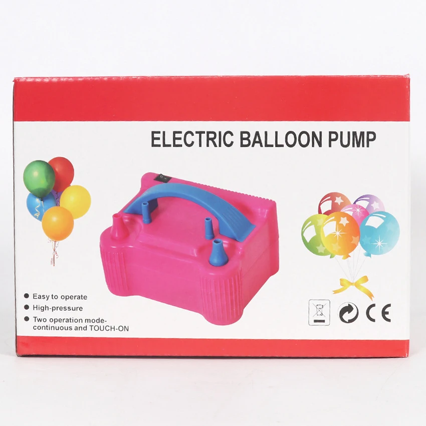 Plastic balloon inflator, electric balloon inflator, electric air pump portable Balloon machine for party decoration
Plastic balloon inflator, electric balloon inflator, electric air pump portable Balloon machine for party decoration