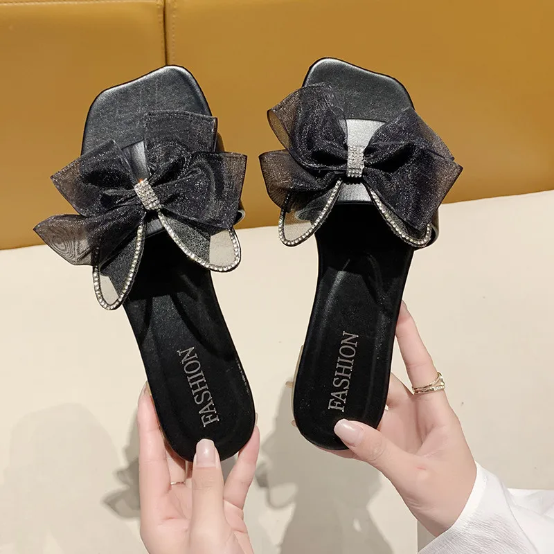 Female Shoes Ladies' Slippers Luxury Slides Butterfly-Knot 2022 Flat Designer Sweet Rome Basic PU Butterfly-knot Flat Shoes Fema
Female Shoes Ladies' Slippers Luxury Slides Butterfly-Knot 2022 Flat Designer Sweet Rome Basic PU Butterfly-knot Flat Shoes Fema
