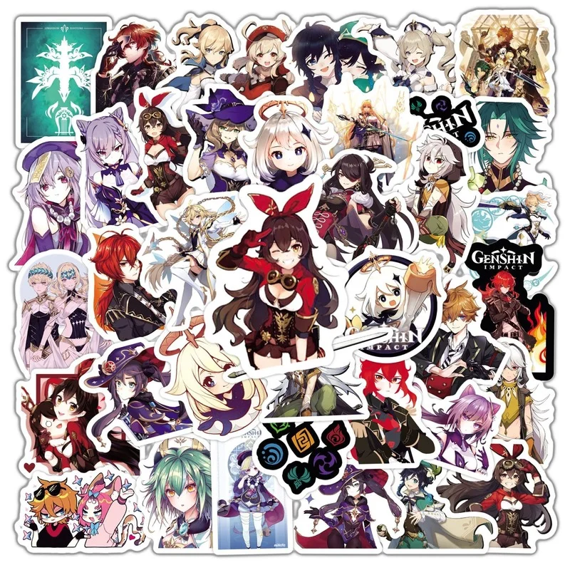 50 game Genshin Impact graffiti stickers cartoon character animation water cup trolley case notebook waterproof sticker
50 game Genshin Impact graffiti stickers cartoon character animation water cup trolley case notebook waterproof sticker