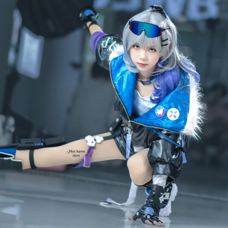 Silver Wolf Cosplay Game Honkai Star Rail Costume Carnival Uniform Wig Anime Halloween Party Costumes for Women Game Full Set
Silver Wolf Cosplay Game Honkai Star Rail Costume Carnival Uniform Wig Anime Halloween Party Costumes for Women Game Full Set