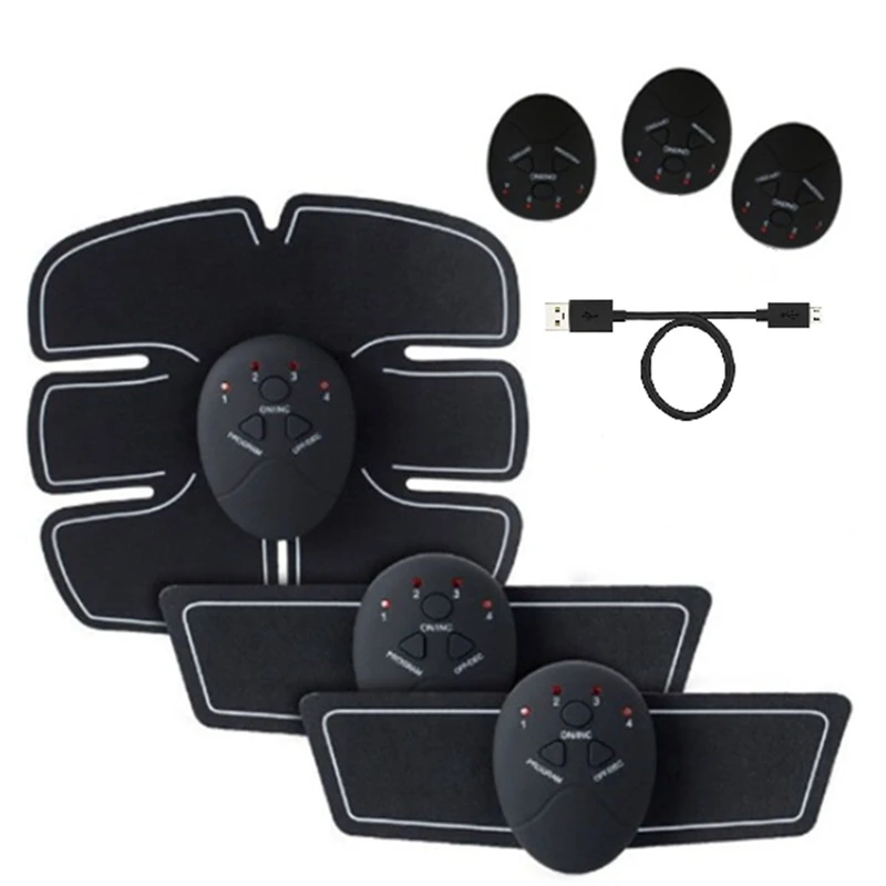 EMS Wireless Muscle Trainer Smart Fitness Abdominal Training Electric Weight Loss Stickers Body Slimming Massager
EMS Wireless Muscle Trainer Smart Fitness Abdominal Training Electric Weight Loss Stickers Body Slimming Massager