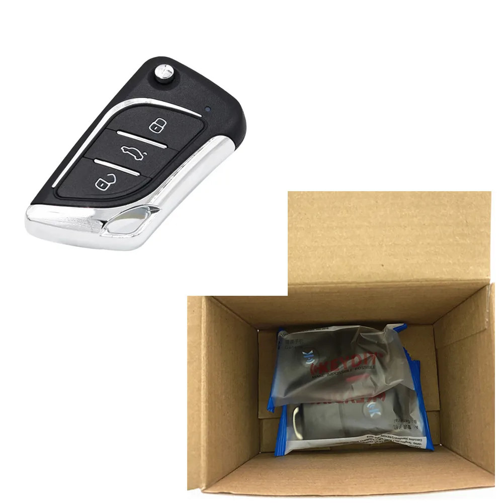 2 шт. KD дистанционный автомобильный ключ KEYDIY B30 для KD900/URG200/KD MINI/KD-X2 Master универсальный 3 кнопки
2 шт. KD дистанционный автомобильный ключ KEYDIY B30 для KD900/URG200/KD MINI/KD-X2 Master универсальный 3 кнопки