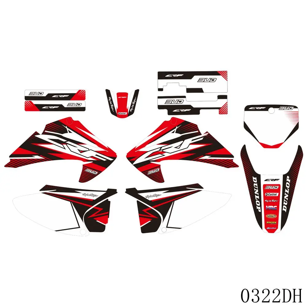 Full Graphics Decals Stickers Motorcycle Background Custom Number For CRF150F CRF230F CRF 150F 230F 2003 2004 2005 2006 2007 
Full Graphics Decals Stickers Motorcycle Background Custom Number For CRF150F CRF230F CRF 150F 230F 2003 2004 2005 2006 2007