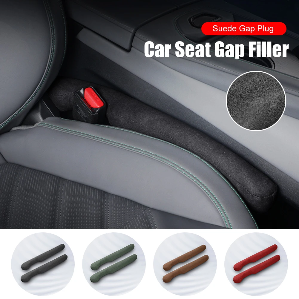 2Pcs Universal Car Seat Gap Filler Suede Leather Gap Filler Plug Anti-Drop Center Console Seam Plug for Car SUV Truck Organizer
2Pcs Universal Car Seat Gap Filler Suede Leather Gap Filler Plug Anti-Drop Center Console Seam Plug for Car SUV Truck Organizer