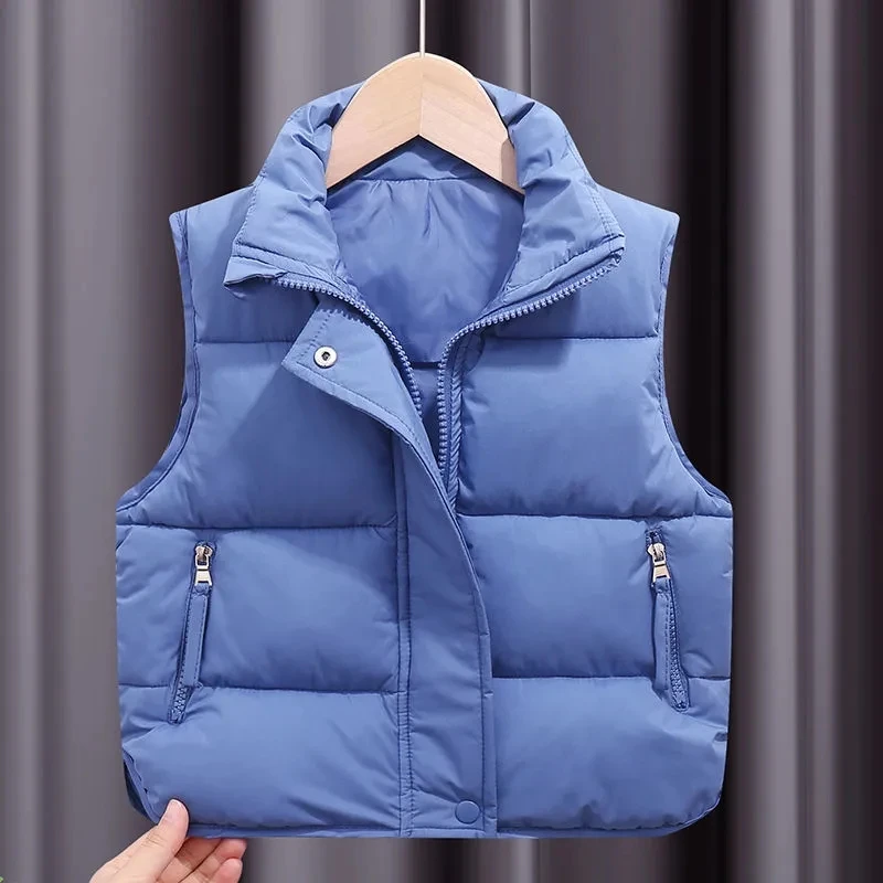 Coat Down Vest Windbreaker Girls Jacket Windproof Kids Girls Color Winter Sleeveless 2021 Children Clothing Boys Warm Solid
Coat Down Vest Windbreaker Girls Jacket Windproof Kids Girls Color Winter Sleeveless 2021 Children Clothing Boys Warm Solid