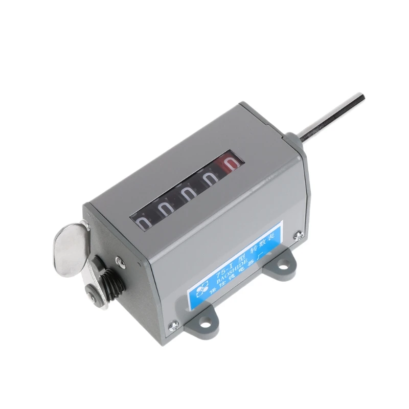 1 Pc Mechanical Resettable 5 Digits Display Rotary Revolution Counter 350 R/Min
1 Pc Mechanical Resettable 5 Digits Display Rotary Revolution Counter 350 R/Min