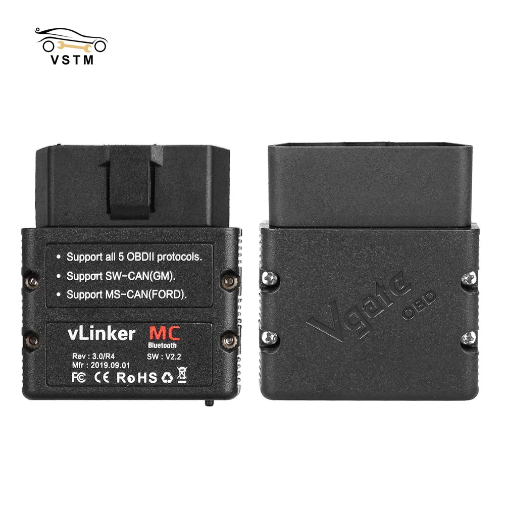 New Vgate VLinker MC+ ELM327 V2.2 WIFI Forscan ELM 327 For Car OBD2 Bluetooth 4.0 Car diagnostic Scanner Tool For Android/IOS
New Vgate VLinker MC+ ELM327 V2.2 WIFI Forscan ELM 327 For Car OBD2 Bluetooth 4.0 Car diagnostic Scanner Tool For Android/IOS