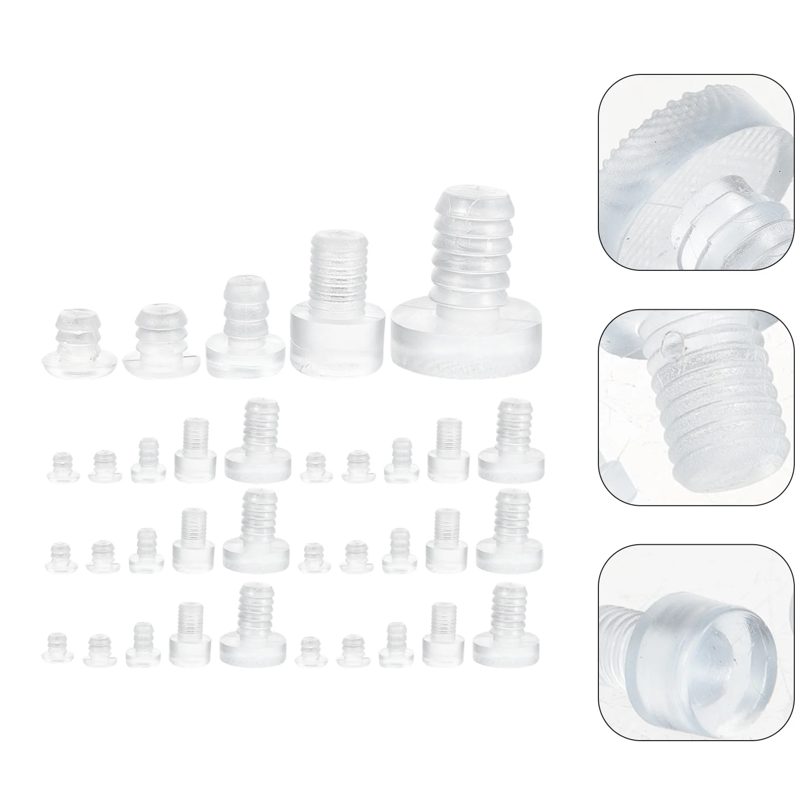 100 Pcs Transparent Rubber Cabinet Door Bumpers Clear Pads Drawer Gasket Glass Table Top
100 Pcs Transparent Rubber Cabinet Door Bumpers Clear Pads Drawer Gasket Glass Table Top