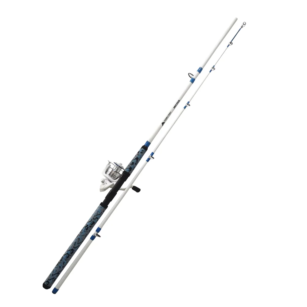 

Ozark Trail Grit Stick 8 Foot Golf Grip Rod & Reel Combo, Fishing Rods