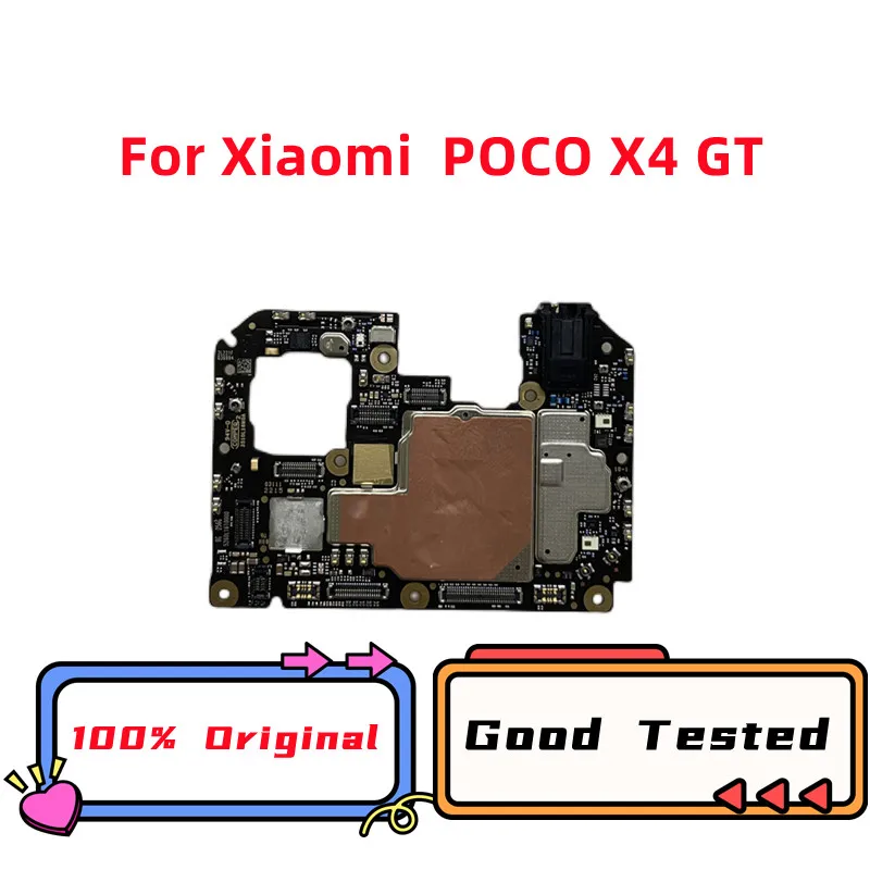 

100% Original Mainboard For Xiaomi POCO X4 GT Good Tested Full Work Unlock Motherboard Logic Circuit Plate Work Global Version
