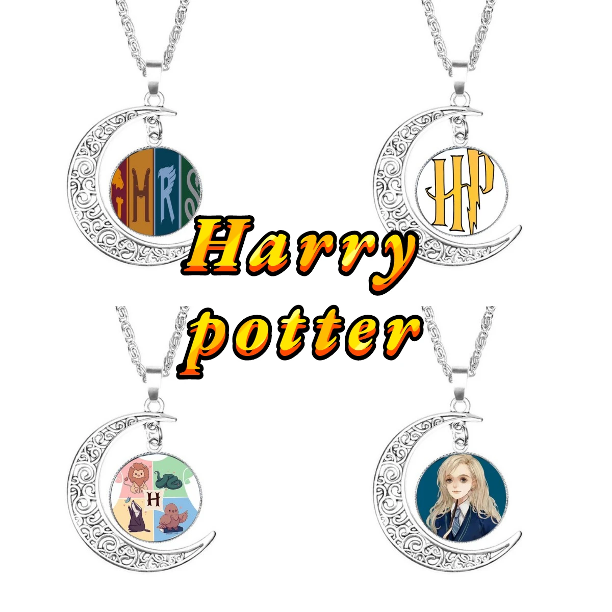 Harry Potter Anime Game Crescent Pendant Harry Potter Cartoon Peripheral Ornaments Pendant Personality Time Gem Necklace
Harry Potter Anime Game Crescent Pendant Harry Potter Cartoon Peripheral Ornaments Pendant Personality Time Gem Necklace