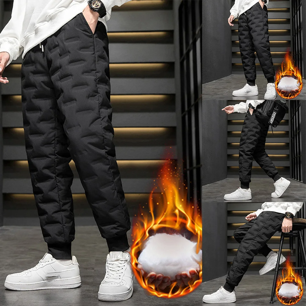 2022 Winter Men Loose Pants Fleece Thicken Sweatpants Outdoor Windproof Down Pants Casual Joggers Pants Men Sports Trousers
2022 Winter Men Loose Pants Fleece Thicken Sweatpants Outdoor Windproof Down Pants Casual Joggers Pants Men Sports Trousers