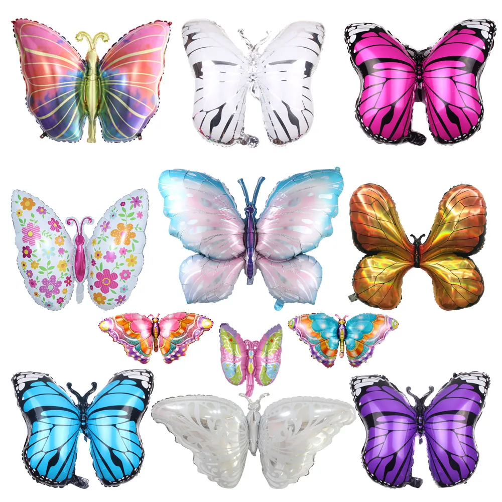 Large Butterfly Balloons Colorful Butterfly Birthday One Years Old Party Aluminum Foil Balloon Wedding Baby Shower Decorations
Large Butterfly Balloons Colorful Butterfly Birthday One Years Old Party Aluminum Foil Balloon Wedding Baby Shower Decorations