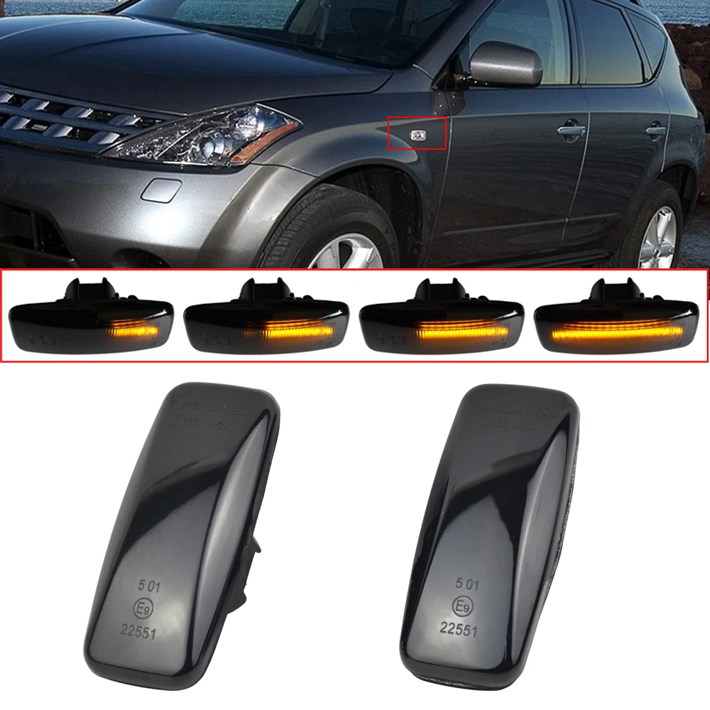 1 комплект, динамический боковой указатель поворота для Nissan Teana Cefiro Maxima J31 04-07
1 комплект, динамический боковой указатель поворота для Nissan Teana Cefiro Maxima J31 04-07