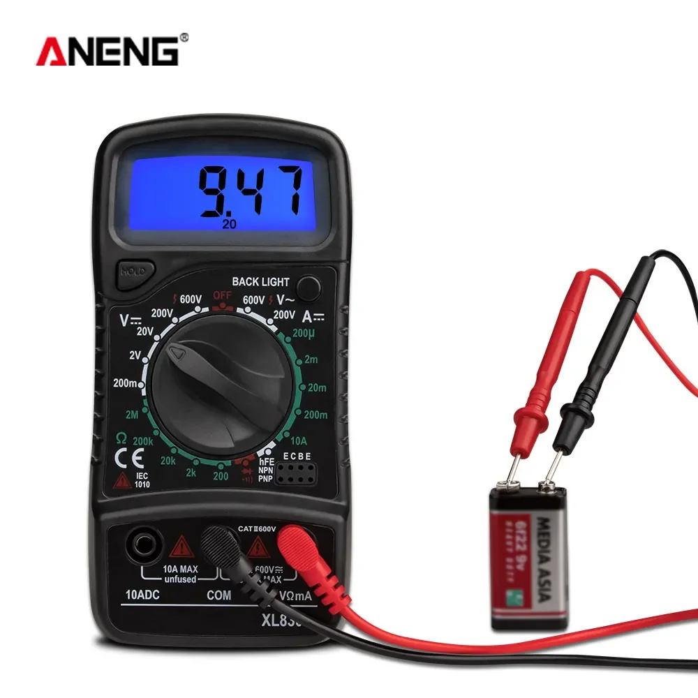 ANENG XL830L цифровой мультиметр, Мультитестер цифровой, измеритель конденсации
ANENG XL830L цифровой мультиметр, Мультитестер цифровой, измеритель конденсации