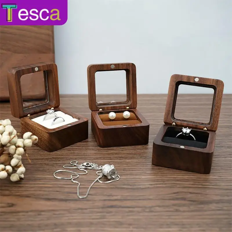 Wooden Jewel Box Exquisite Workmanship Jewelry Box Jewelry Manager Ring Box Jewelry Maintain Flip Design Wooden Lid Storage Box 
Wooden Jewel Box Exquisite Workmanship Jewelry Box Jewelry Manager Ring Box Jewelry Maintain Flip Design Wooden Lid Storage Box