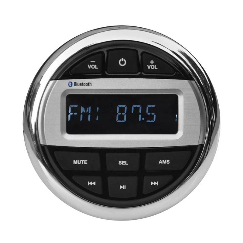 Waterproof Marine Stereo speaker Boat Radio Digital Media Audio FM AM MP3 Player USB For ATV UTV SPA Motorcycle Yacht
Waterproof Marine Stereo speaker Boat Radio Digital Media Audio FM AM MP3 Player USB For ATV UTV SPA Motorcycle Yacht