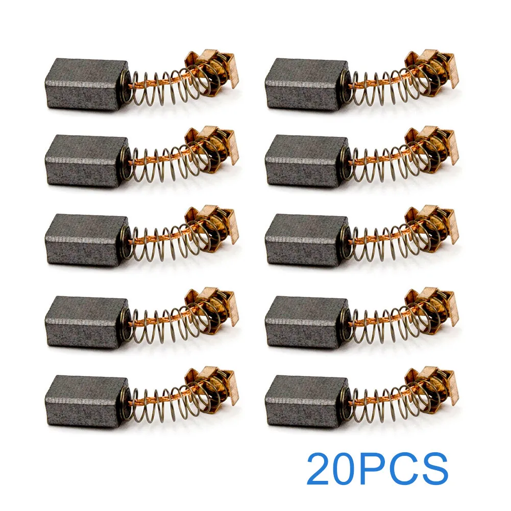 20pcs Carbon Brushes For Makita 6510LVR Drill 6800DBV 6801DBV 6802BV Screwdriver Motor Graphite Brush Angle Grinder Power Tool
20pcs Carbon Brushes For Makita 6510LVR Drill 6800DBV 6801DBV 6802BV Screwdriver Motor Graphite Brush Angle Grinder Power Tool