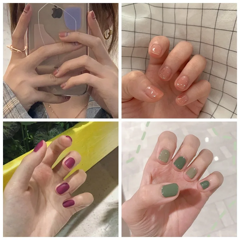 Naked Powder Translucent Gradient Nail Sticker Nail Sticker Morandi Frosted Nail Sticker Tearable Waterproof Nail Sticker
Naked Powder Translucent Gradient Nail Sticker Nail Sticker Morandi Frosted Nail Sticker Tearable Waterproof Nail Sticker