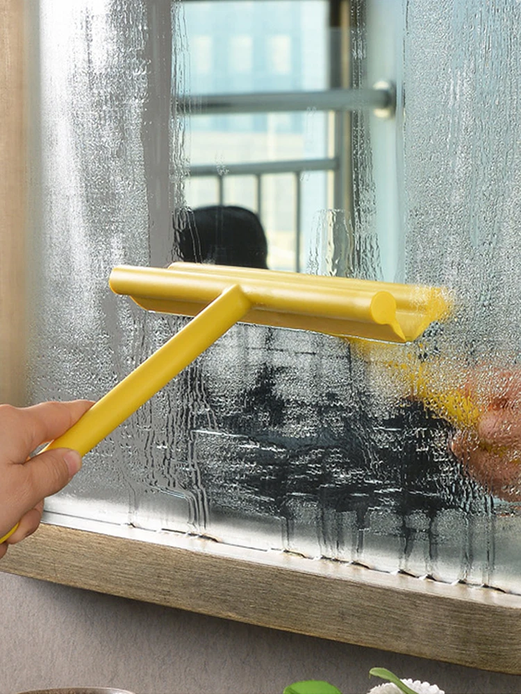 Glass Wiper Scraper Silicone Shower Squeegee For Bathroom Mirror Car Glass Cleaner Window Cleaning Wiper Household Cleaning Tool
Glass Wiper Scraper Silicone Shower Squeegee For Bathroom Mirror Car Glass Cleaner Window Cleaning Wiper Household Cleaning Tool