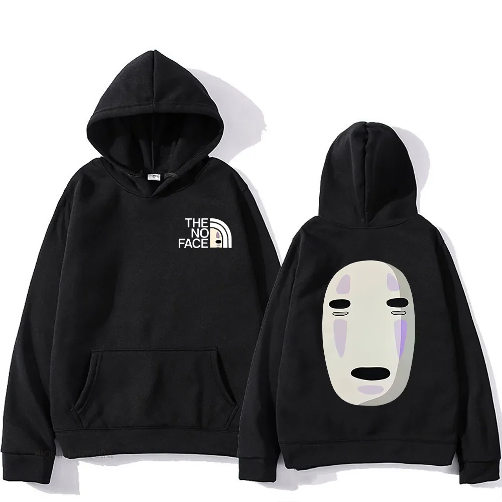Spirited Away No Face Man カオナシ Hoodies Miyazaki Hayao Japanese Cartoon Graphic Sweatshirts Women/Men Clothing Winter Warm Hoody
Spirited Away No Face Man カオナシ Hoodies Miyazaki Hayao Japanese Cartoon Graphic Sweatshirts Women/Men Clothing Winter Warm Hoody