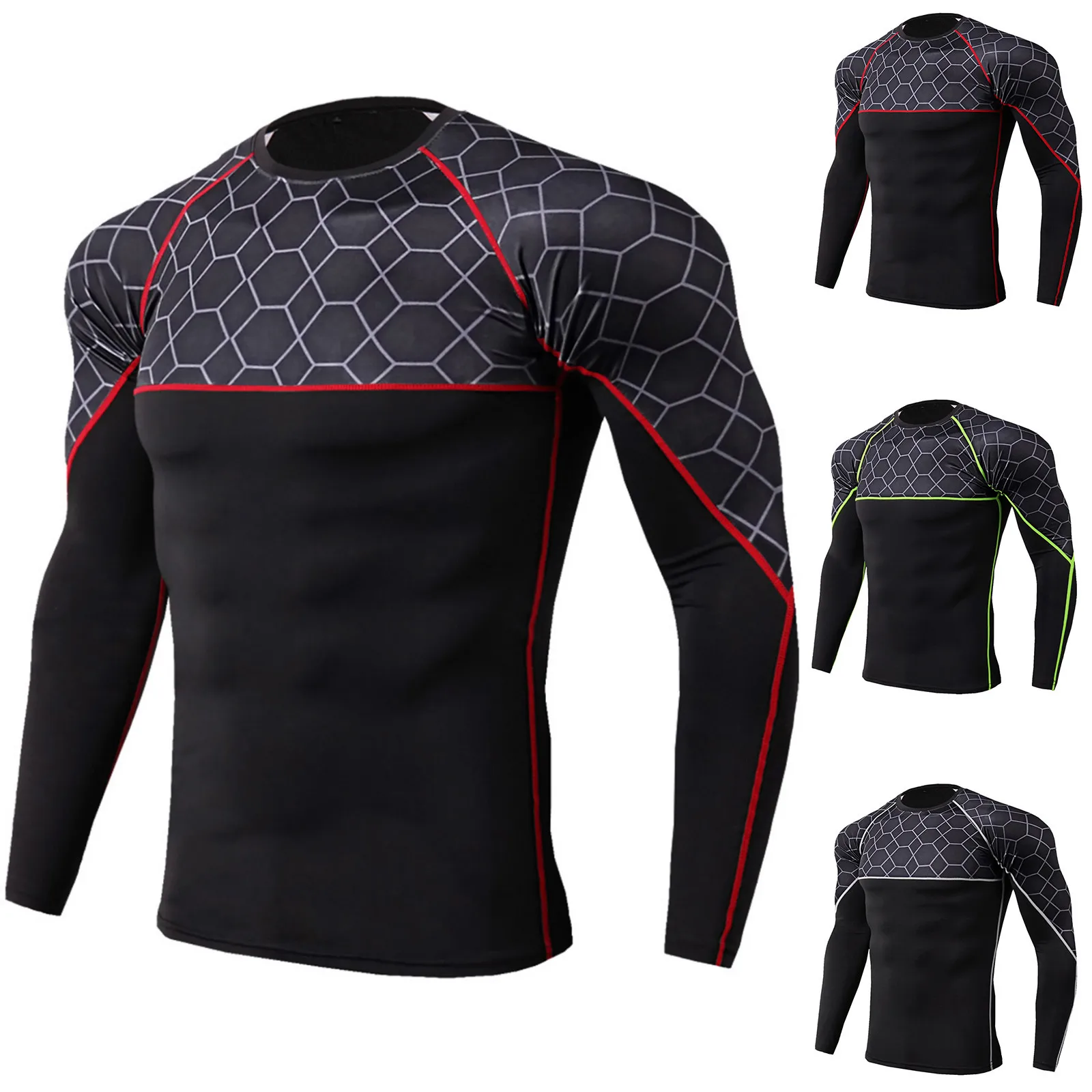 Men's Elastic Tops Shirt Casual Fitness T-shirt Fast Drying Printed Tops Fashion Casual Soft Warm Sports Baggy Streetwear
Men's Elastic Tops Shirt Casual Fitness T-shirt Fast Drying Printed Tops Fashion Casual Soft Warm Sports Baggy Streetwear