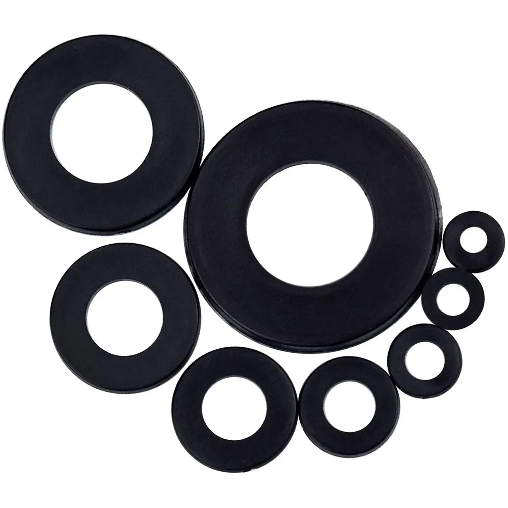 500 Pcs Nylon Flat Washers Commercial Appliances Black Bolts/screws Flat Sealing Household Hand Tools Plastic Washers
500 Pcs Nylon Flat Washers Commercial Appliances Black Bolts/screws Flat Sealing Household Hand Tools Plastic Washers