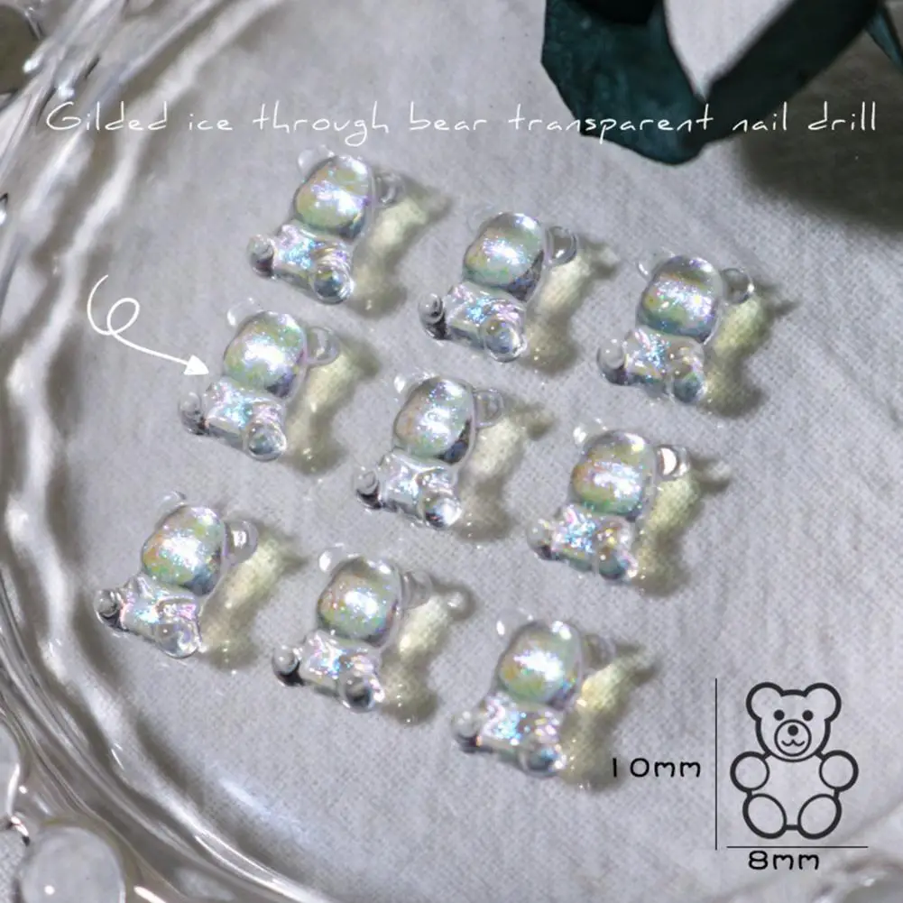 50Pcs/Set Stylish Nail Decor Varnish Mini Manicure Decor Cartoon Bear Art Rhinestone Accessories
50Pcs/Set Stylish Nail Decor Varnish Mini Manicure Decor Cartoon Bear Art Rhinestone Accessories