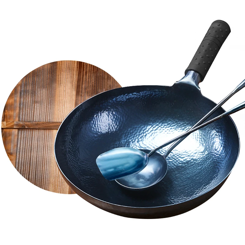 Handmade Wok and Frying Pan Chinese Traditional wok 1.8 mm Thicknes Non-stick Wok No Coating Multipurpose Kitchen Woks
Handmade Wok and Frying Pan Chinese Traditional wok 1.8 mm Thicknes Non-stick Wok No Coating Multipurpose Kitchen Woks