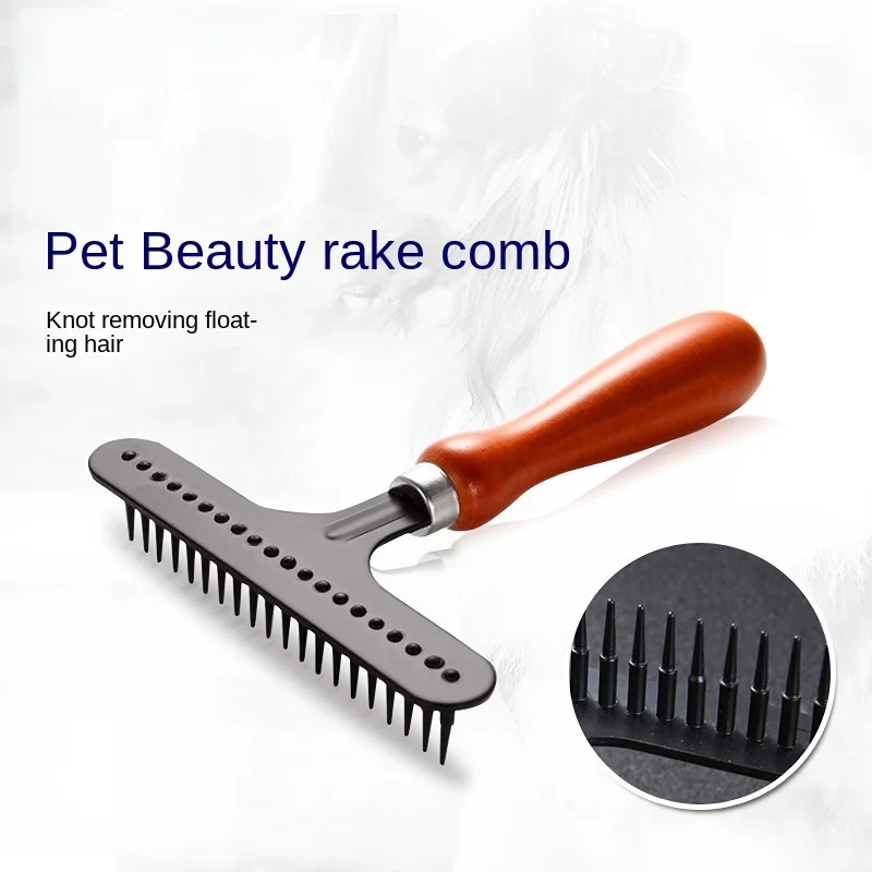 Dog Comb,Stainless Steel Deshedding Dematting Undercoat Rake,Cats Rabbits,Row of Teeth,Reduces Shedding,Removes Mattes Tangles
Dog Comb,Stainless Steel Deshedding Dematting Undercoat Rake,Cats Rabbits,Row of Teeth,Reduces Shedding,Removes Mattes Tangles