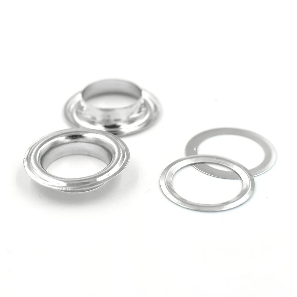 100 Sets Inner Diameter 12 MM Metal Eyelets Shoe Box Holes Canopy Cloth Drawstring Silver Rivets Sewing Buckle
100 Sets Inner Diameter 12 MM Metal Eyelets Shoe Box Holes Canopy Cloth Drawstring Silver Rivets Sewing Buckle