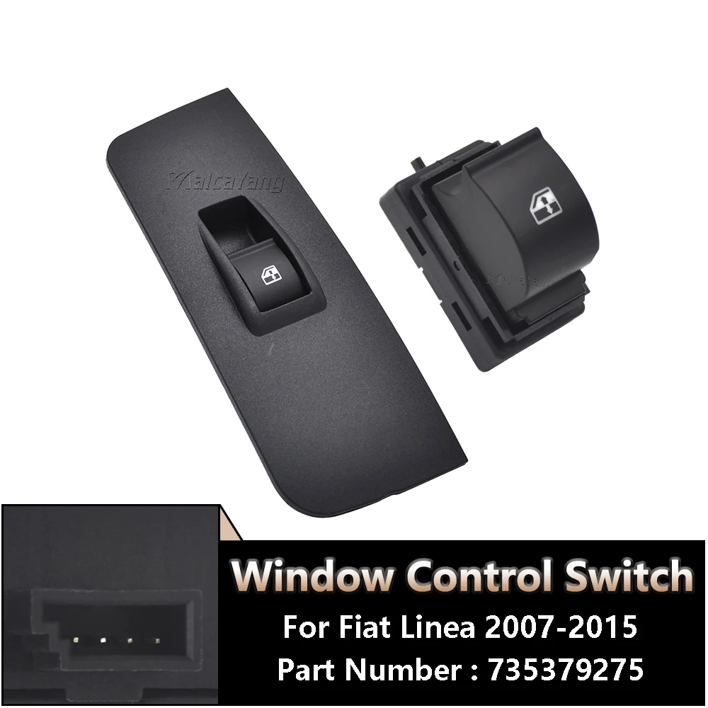 For Fiat Linea 2007 2008 2009 2010 2011 2012 2013 2014 2015 735379275 Power Master Window Switch Control Button Car Accessories
For Fiat Linea 2007 2008 2009 2010 2011 2012 2013 2014 2015 735379275 Power Master Window Switch Control Button Car Accessories