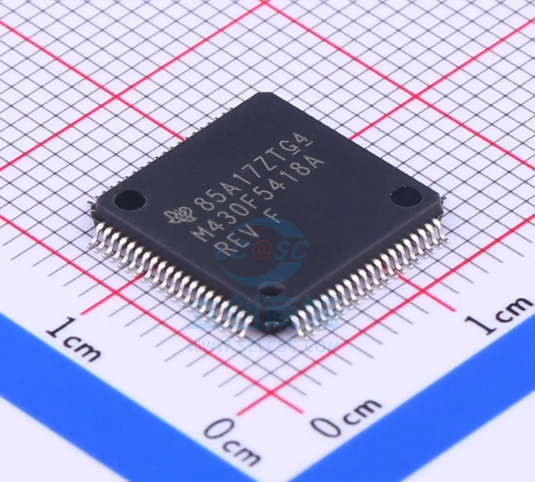MSP430F5418AIPNR Package LQFP-80 New Original Genuine Microcontroller (MCU/MPU/SOC) IC Chip
MSP430F5418AIPNR Package LQFP-80 New Original Genuine Microcontroller (MCU/MPU/SOC) IC Chip