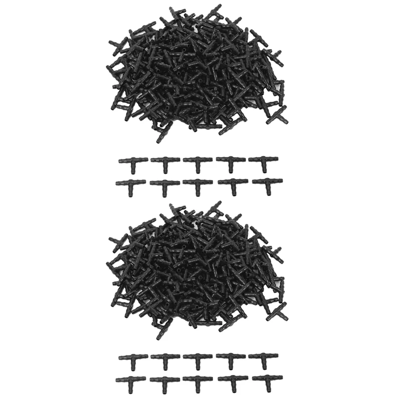 400Pcs 1/4 Inch Universal Barbed Tee Fittings, Drip Irrigation Barbed Connectors For 1/4 Inch Water Hose Connectors
400Pcs 1/4 Inch Universal Barbed Tee Fittings, Drip Irrigation Barbed Connectors For 1/4 Inch Water Hose Connectors
