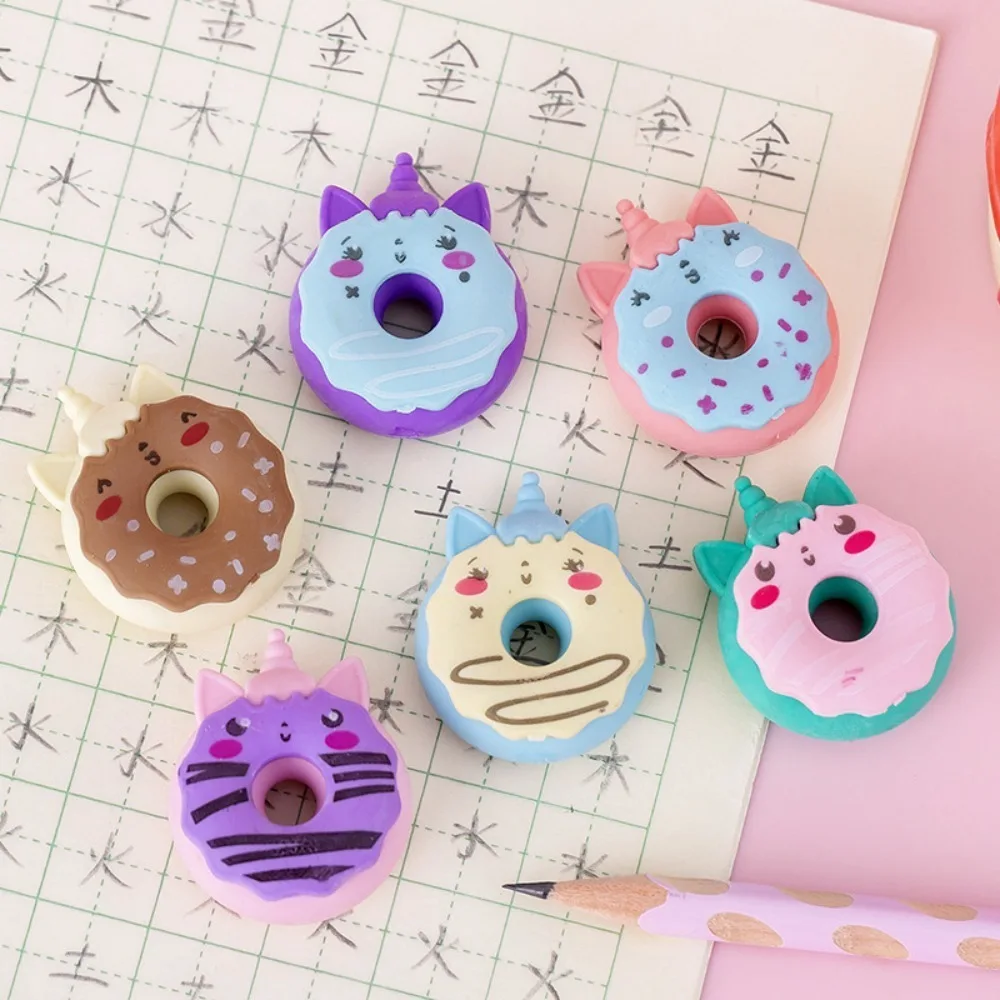 Material Safety Cute Kawaii Unicorn Donut Rubber Wipe Clean Soft Creative Pencil Erasers Rubber School Supplies Stationery
Material Safety Cute Kawaii Unicorn Donut Rubber Wipe Clean Soft Creative Pencil Erasers Rubber School Supplies Stationery
