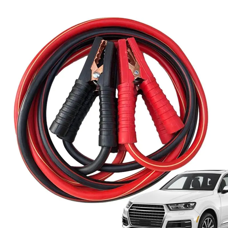 

Battery Jump Cable Connection Line Jumper Cables Heavy Duty Automotive Booster Cables With Stable Current Safe Power Booster