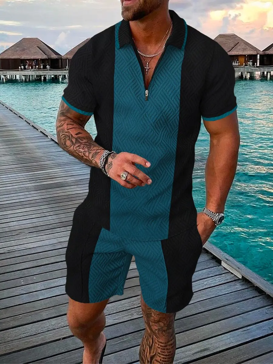 2022 Summer New Men's Sportswear Suit Casual Digital Printing Holiday POLO Shirt Sportswear Fitness Sports 2 Piece Suits Sports
2022 Summer New Men's Sportswear Suit Casual Digital Printing Holiday POLO Shirt Sportswear Fitness Sports 2 Piece Suits Sports