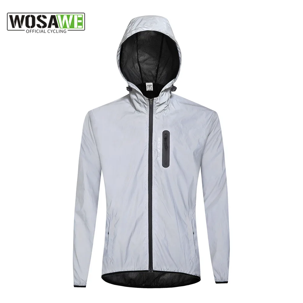 WOSAWE Reflective Jacket with Hoodie and Waterproof Windbreaker for Men Women Cycling Hiking Running Hip Hop Safety Jacket
WOSAWE Reflective Jacket with Hoodie and Waterproof Windbreaker for Men Women Cycling Hiking Running Hip Hop Safety Jacket