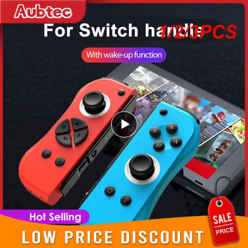 1/2/3PCS Joy Pad Switch Controller Joystick Gamepad 6 Axis Gyro Wireless Switch Control With Wake Up Function Switch Controllers
1/2/3PCS Joy Pad Switch Controller Joystick Gamepad 6 Axis Gyro Wireless Switch Control With Wake Up Function Switch Controllers
