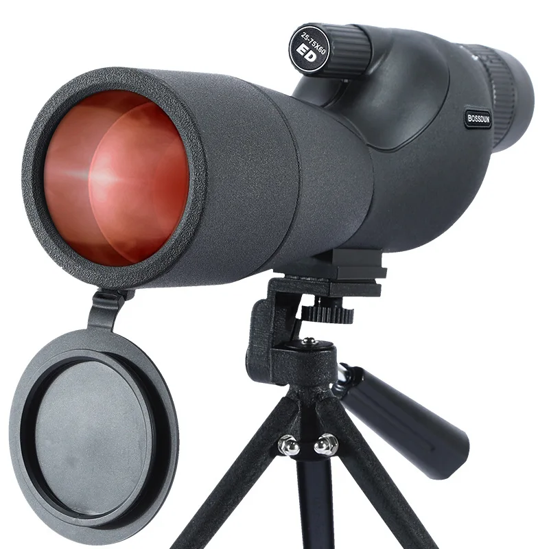Monocular 25-75X60ED Telescope high power HD low light night vision Professional Grade moon Observation bird Observation Target
Monocular 25-75X60ED Telescope high power HD low light night vision Professional Grade moon Observation bird Observation Target