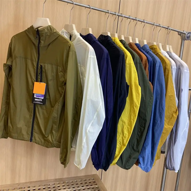 Summer UV50+ Sun Protection Women Men Waterproof Breathable Jacket Hot Sale Containable Thin Skinny Jackets Coat High Quality
Summer UV50+ Sun Protection Women Men Waterproof Breathable Jacket Hot Sale Containable Thin Skinny Jackets Coat High Quality