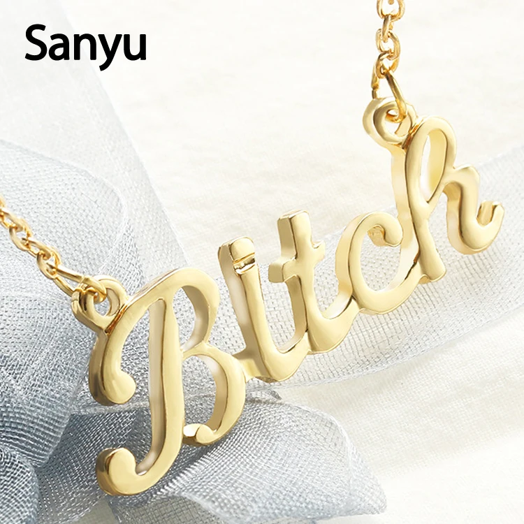 Новое поступление, 1 шт., модное ожерелье в стиле панк, стерва, серебро цепочка с подвеской из сплава пробы, Золотая цепочка, Женские Ювелирны...
Новое поступление, 1 шт., модное ожерелье в стиле панк, стерва, серебро цепочка с подвеской из сплава пробы, Золотая цепочка, Женские Ювелирны...