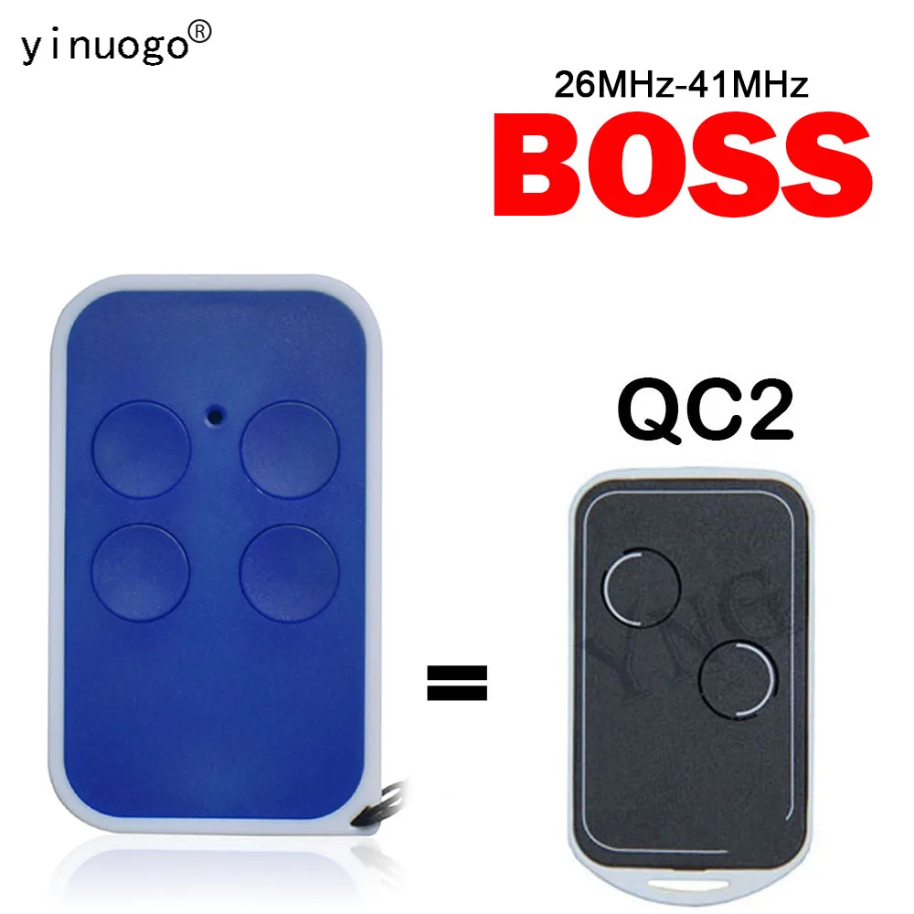 BOSS QC2 Пульт дистанционного управления для гаражных ворот 26 МГц-41 МГц Фиксированный код 4 кнопки BOSS QC2 Пульт дистанционного управления для открывания ворот Ключ-передатчик
BOSS QC2 Пульт дистанционного управления для гаражных ворот 26 МГц-41 МГц Фиксированный код 4 кнопки BOSS QC2 Пульт дистанционного управления для открывания ворот Ключ-передатчик