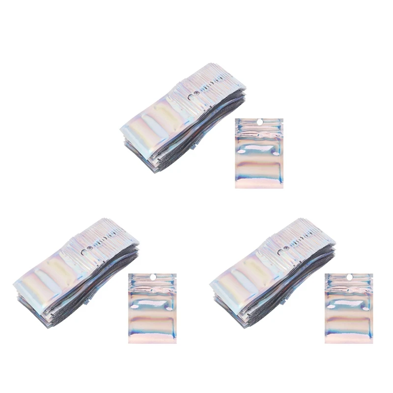 600 Pcs Resealable Mylar Bags Smell Proof Pouch 2.3X3.9 Inches Holographic Color Aluminum Foil Bags For Food Storage
600 Pcs Resealable Mylar Bags Smell Proof Pouch 2.3X3.9 Inches Holographic Color Aluminum Foil Bags For Food Storage