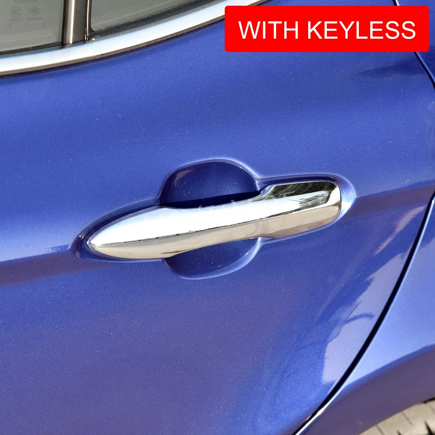 Glossy Chrome Door Handle Cover For Toyota Camry Hybrid 2018 2019 2020 2021 2022 with Keyless Protector Overlay
Glossy Chrome Door Handle Cover For Toyota Camry Hybrid 2018 2019 2020 2021 2022 with Keyless Protector Overlay