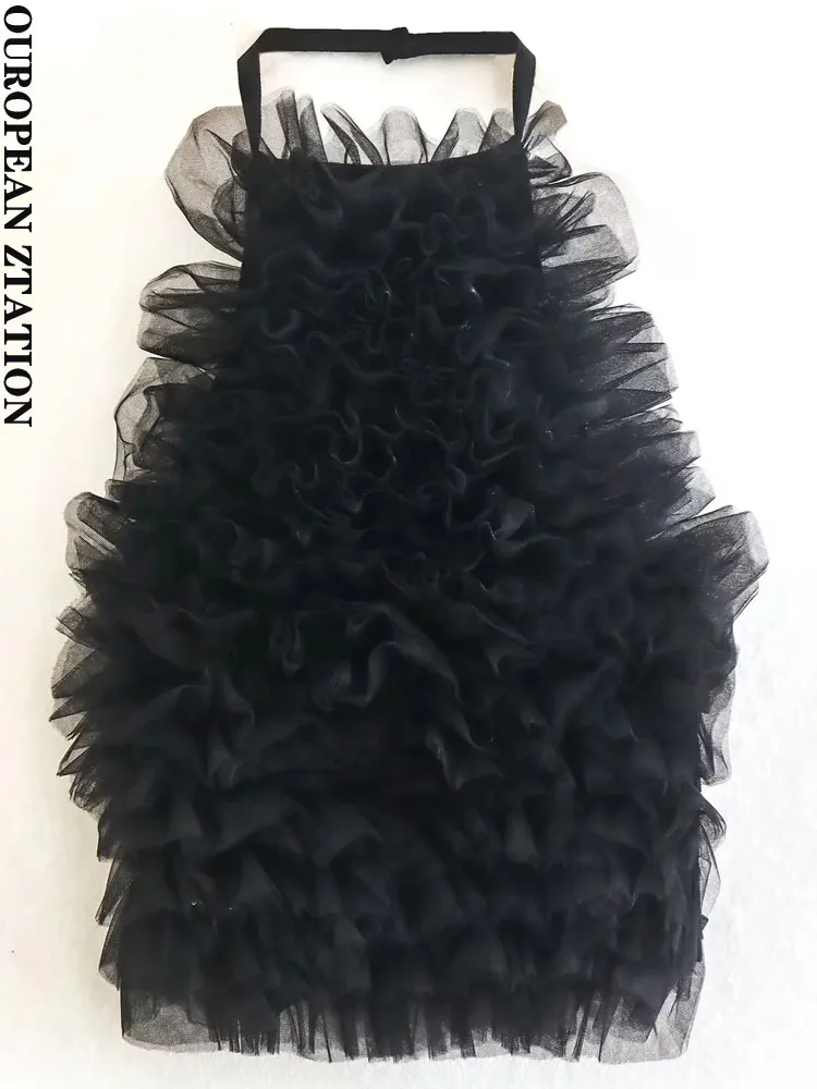 PAILETE Женская мода 2022 с галстуком Тюль вязаный Топ винтажный воротник халтер без рукавов женские пуловеры шикарные топы
PAILETE Женская мода 2022 с галстуком Тюль вязаный Топ винтажный воротник халтер без рукавов женские пуловеры шикарные топы